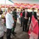 Gubernur Sumatera Utara (Sumut) Edy Rahmayadi bersama Kepala Kepolisian Daerah (Kapolda) Sumut, Irjen Pol RZ Panca Putra Simanjuntak menghadiri Ibadah Syukur Awal Tahun 2022 Huria Kristen Batak Protestan (HKBP) di Sopo Nomensen, Kantor Pusat HKBP Pearaja, Tarutung, Kabupaten Tapanuli Utara Selasa (4/1/2021). (Dok/Humas).