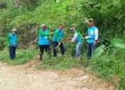 Lestarikan Lingkungan, PDAM Tirta Cahya Agung Tanam Ratusan Pohon