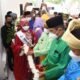 Pemotongan pita peresmian Pendopo Kerajaan Negeri Bedagai dan Kantor Baru Bupati Sergai, Jum'at (7/1/2022). (Dok/Humas).