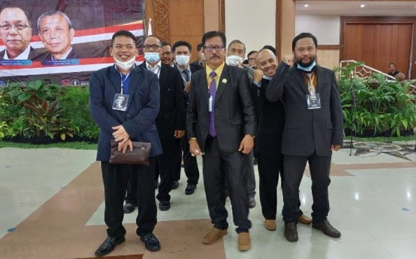 DPC Peradi Kabupaten Tulungagung, Jum'at (7/1/2022). (kedannews.com/Gusty Indah).