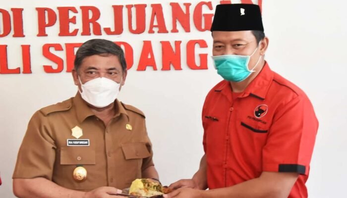 Wabup Deli Serdang Menghadiri HUT PDI Perjuangan ke 49