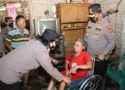 Kapolres Batu Bara Kembali Berikan Sembako dan Tali Asih di Desa Sumber Padi