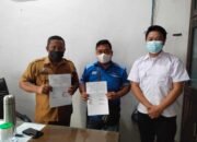 Pimpinan Umum Media Kedan News Tanda Tangani Kontrak Dengan Kominfo Sergai