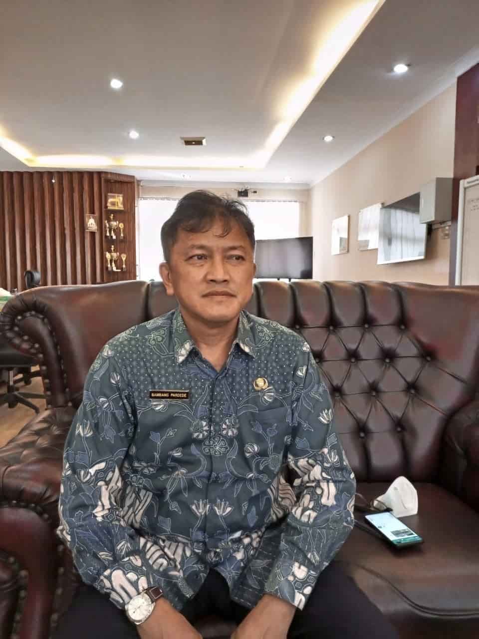 Bambang Pardede. Jumat (28/1/2022). (Foto/Humas)