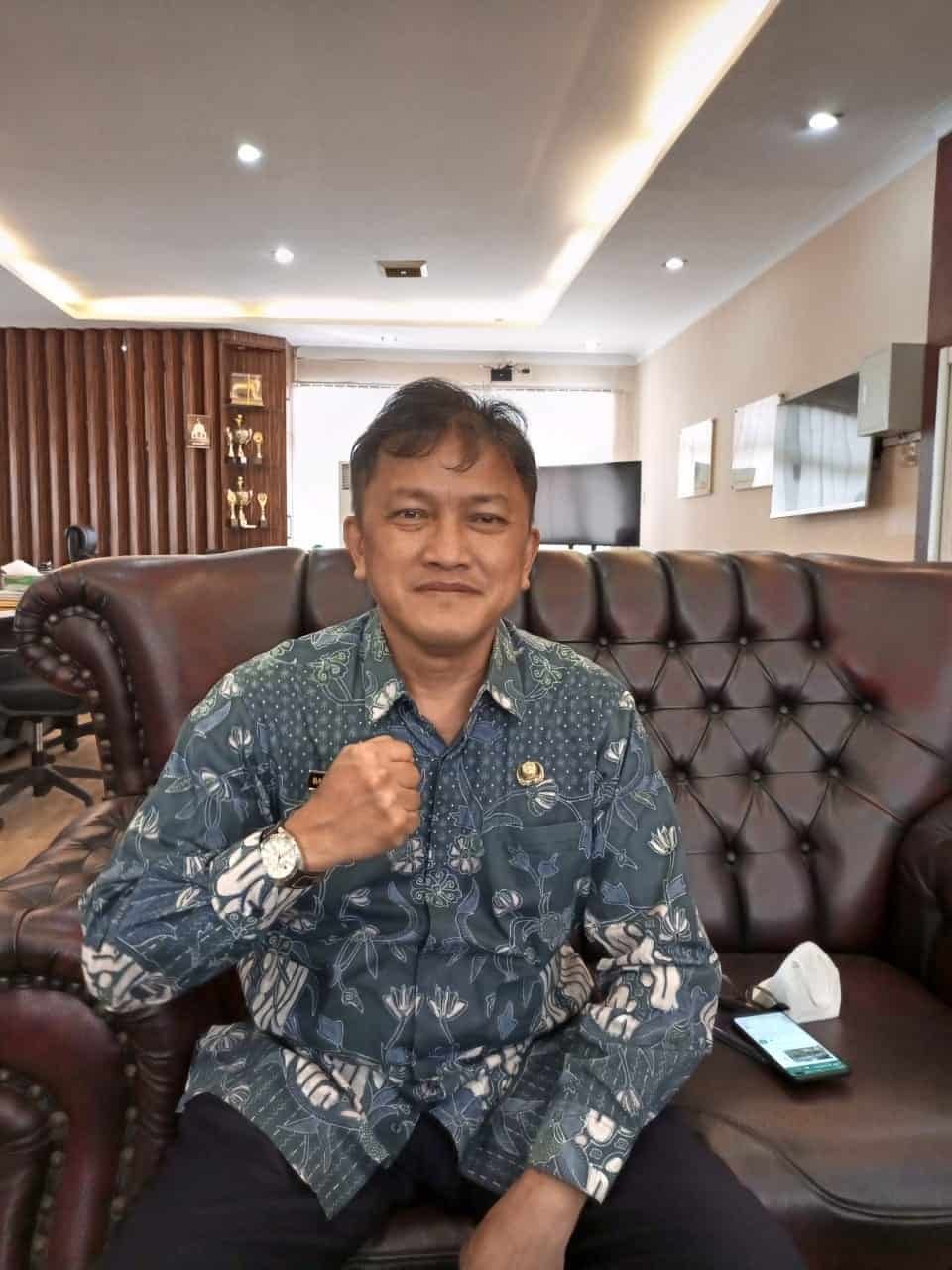 Bambang pardede. Sabtu (29/01/2022). (Foto/Humas)