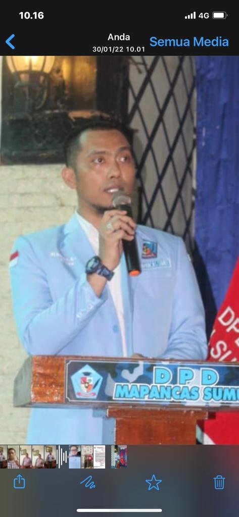 Hendra Lesmana. Minggu (30/01/2022). (Foto/Humas)