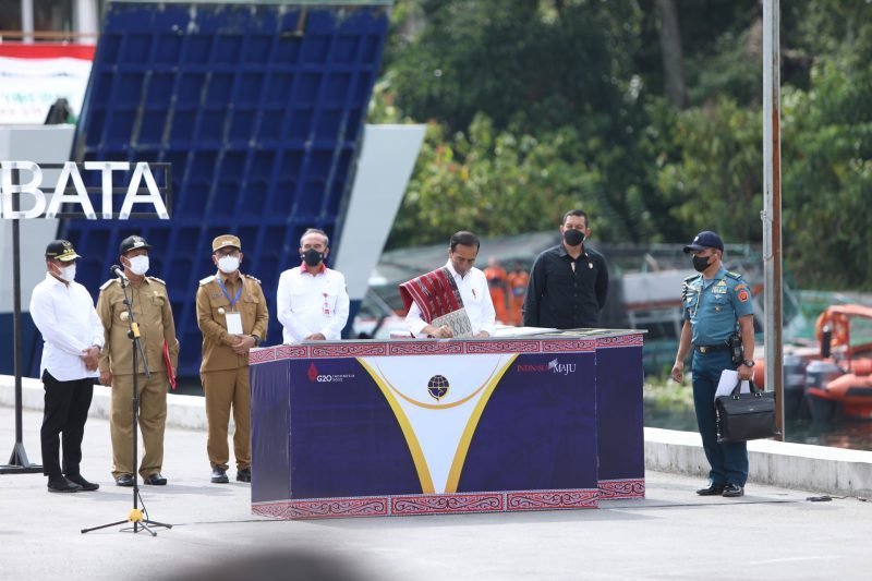 7 Pelabuhan dan 4 Kapal Motor Diresmikan Jokowi, Edy Rahmayadi Tingkatkan Perekonomian dan Mendukung Pariwisata