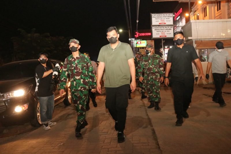 Bobby Nasution Kerap Turun Langsung Patroli Prokes, Buat Masyarakat Merasa Aman