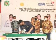 Bobby Nasution Tandatangani Kesepakatan Bersama BRI, Pegadaian, dan PNM