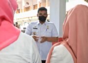 Bobby Nasution Tinjau Vaksinasi, Orang Tua Siswa Mengaku Anaknya Bersemangat Ikuti