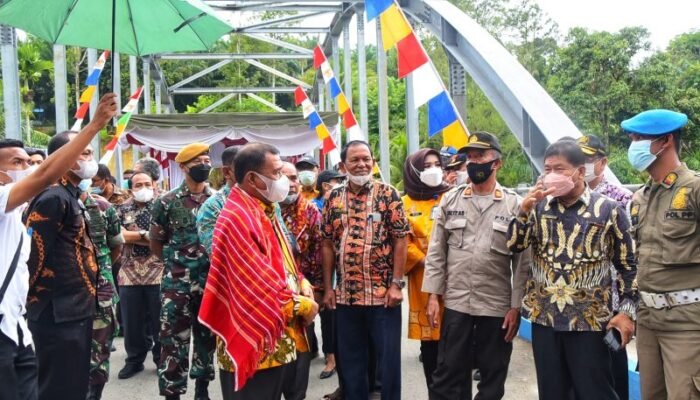 Bupati Deli Serdang Resmikan Jembatan Sei Seruai