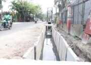 Dinas PU Medan Awasi Ketat Pekerjaan Pemasangan U-Ditch