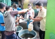 Dinas Perdagangan Medan Bersama PTPN IV Operasi Pasar Minyak Goreng di Pusat Pasar