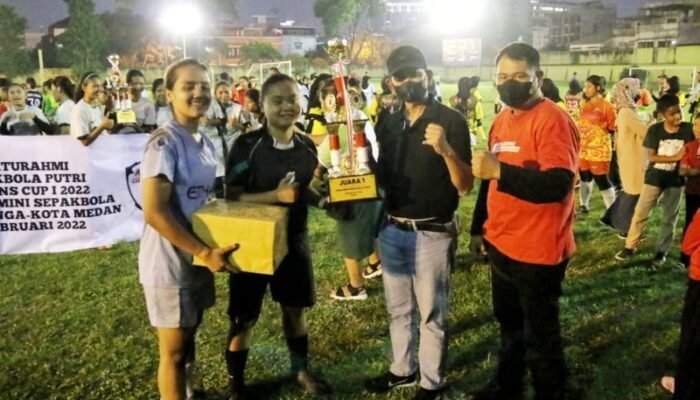 Dispora Harapkan Turnamen Airbons Cup I 2022 Cetak Bibit Pesepak Bola Putri