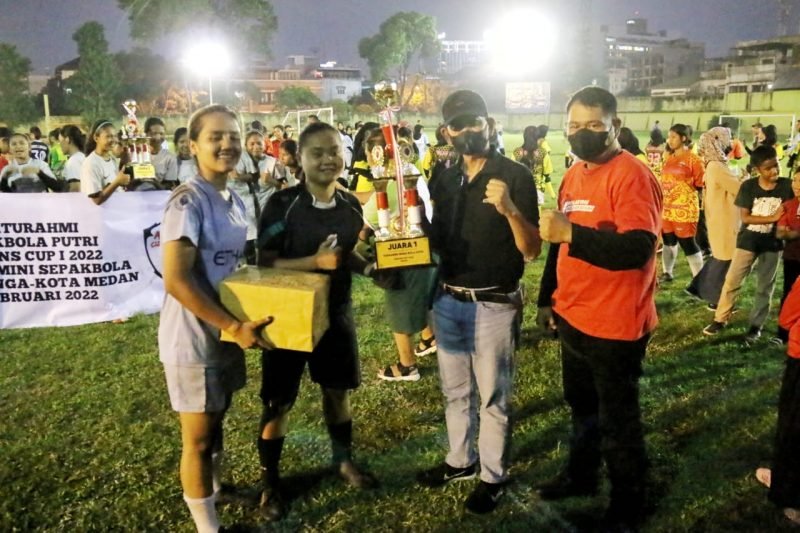 Dispora Harapkan Turnamen Airbons Cup I 2022 Cetak Bibit Pesepak Bola Putri