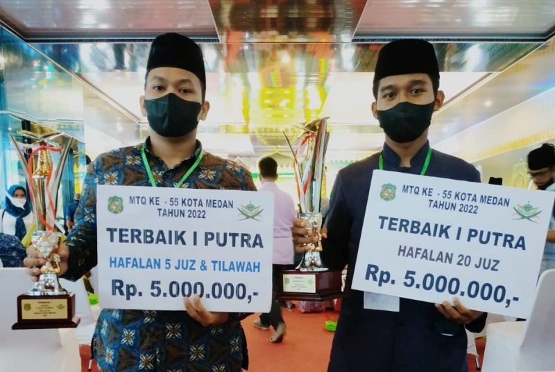 Dua Remaja Juara MTQ ke-55 Medan Mendaftar TNI AD Terima Kasih Pak Wali Kota