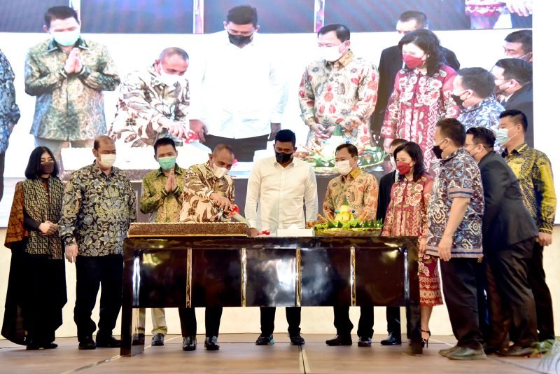 Edy Rahmayadi Hadiri HUT ke-8 RSU Royal Prima Terus Bantu Pemerintah Tangani Pandemi