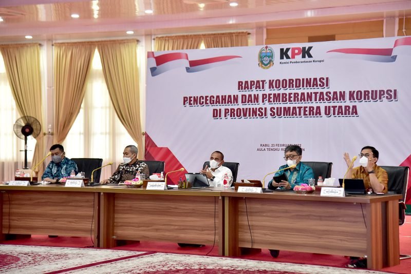 Gubernur Edy Rahmayadi Bersyukur Ada KPK