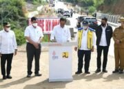 Jokowi Resmikan Jalan dan Jembatan Balige By Pass