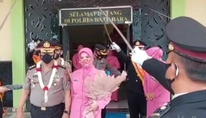 Suasana Haru Pisah Sambut Kapolres Batu Bara, AKBP Ikhwan Lubis