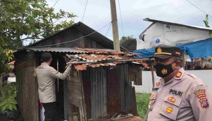 Viral Dimedia Kapolres Batu Bara Bersama Kapolsek Sambangi Kediaman Madianum