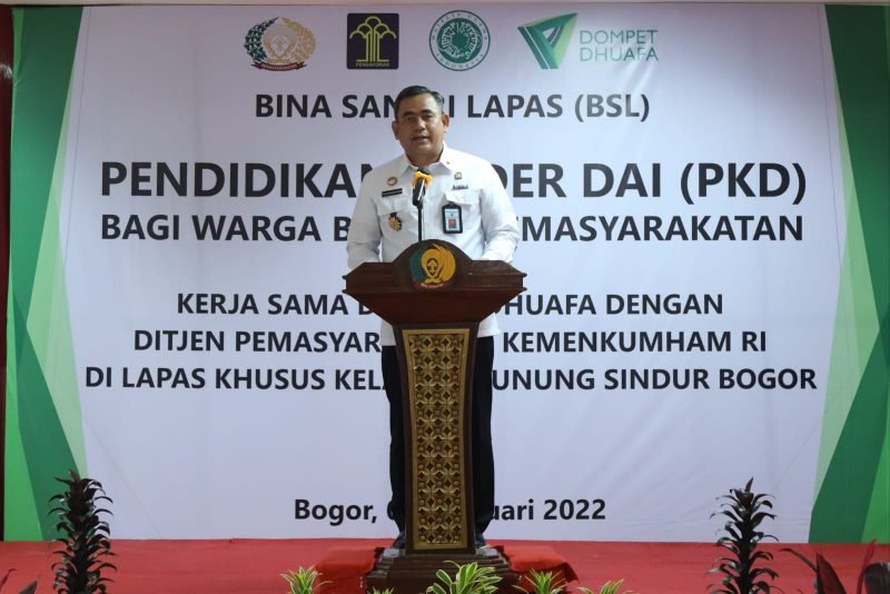 Kegiatan PKD Lapas Khusus Gunung Sindur Lahirkan Kader Dai