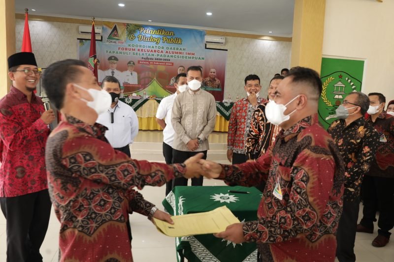 Musa Rajekshah Hadiri Pelantikan Fokal IMM Tapsel-Padangsidimpuan