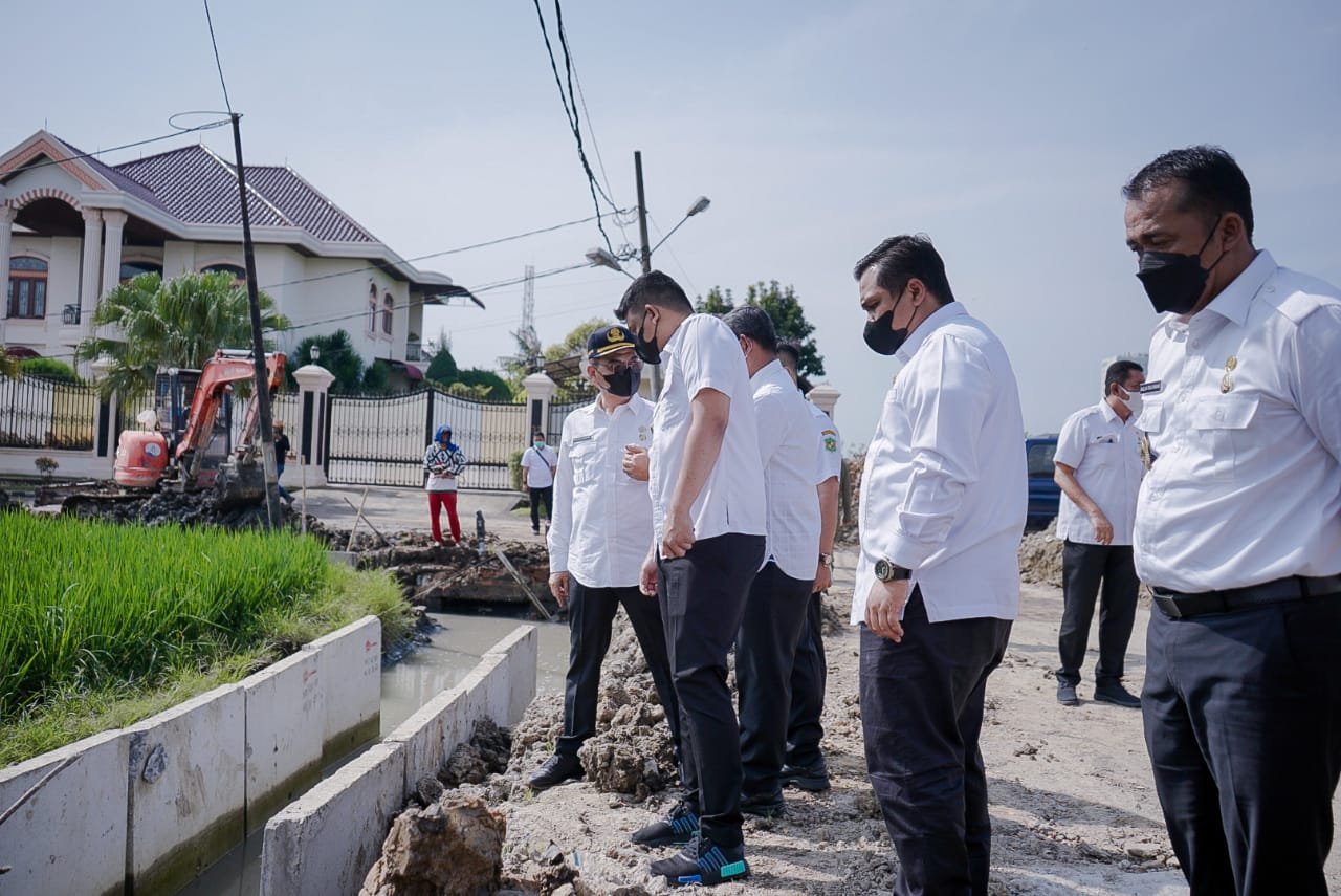 Musim Penghujan, Bobby Nasution Pastikan Kelancaran Sistem Drainase