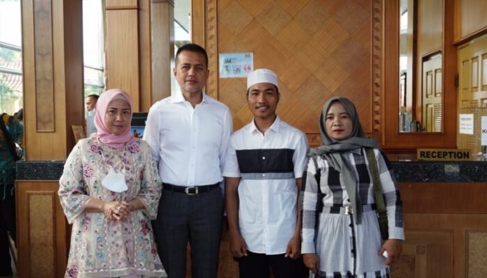 Pedagang Raja Kacang Temui Musa Rajekshah di Labuhanbatu