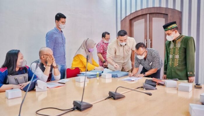 Pemenang Lelang E-Parking Tandatangani Kerjasama dengan Dishub