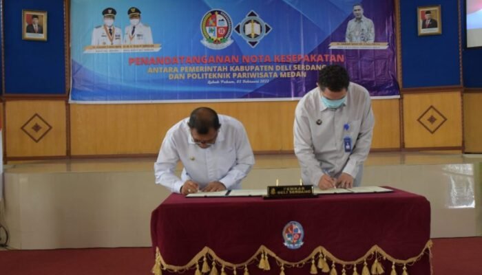 Pemkab Deli Serdang Jalin Kerjasama dengan Politeknik Pariwisata Medan