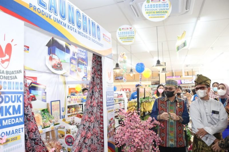 Produk UMKM Medan Kini Tersedia di Indomaret Drive Thru