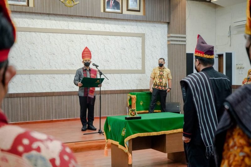 Sekda Kota Medan Lantik 9 Pejabat Administrator Jaga Kepercayaan dan Amanah