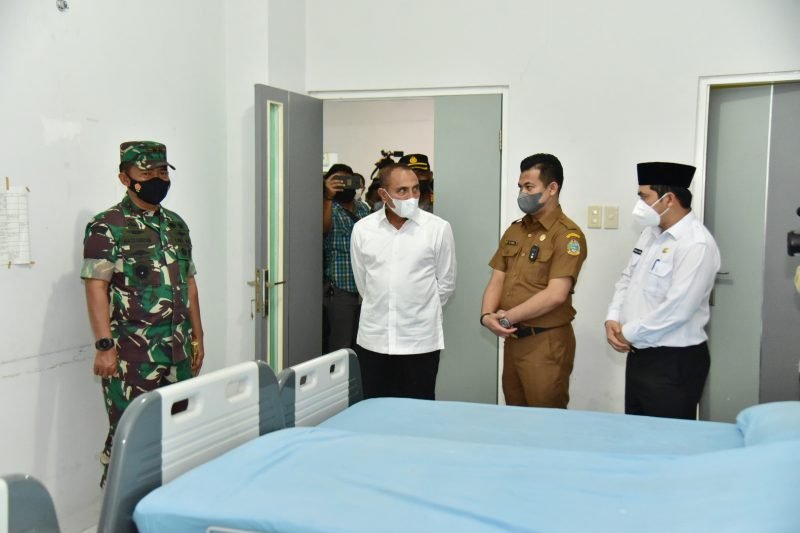 Sumut Catatkan Kasus Tertinggi Covid-19, Pemprov Buka Kembali Isoter Asrama Haji Medan