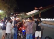 Tenda Vaksinasi Polres Langsa di Jalan Raya Makan Korban