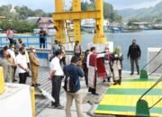 Kapoldasu Dampingi Presiden RI Sebrangi Danau Toba