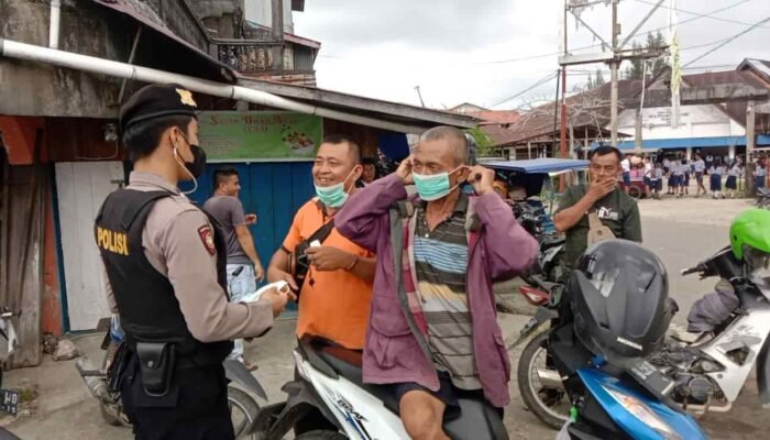 Polres Nisel Laksanakan Operasi Yustisi Gempur Covid – 19