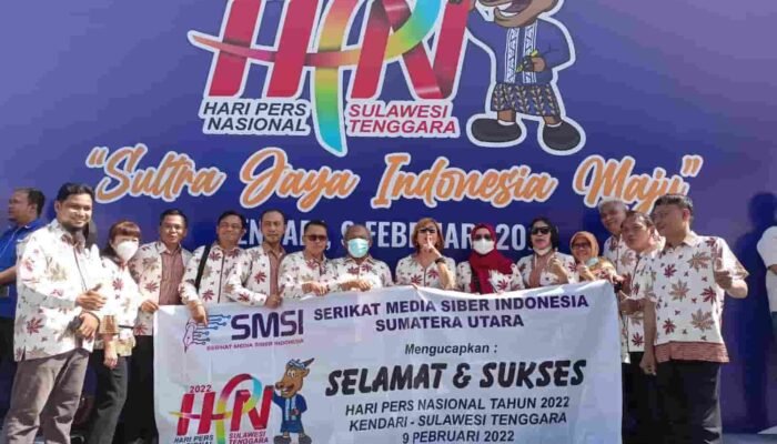 SMSI Sumut Jalin Kesinerjian Dengan PWI Untuk Sukseskan HPN 2023 di Medan