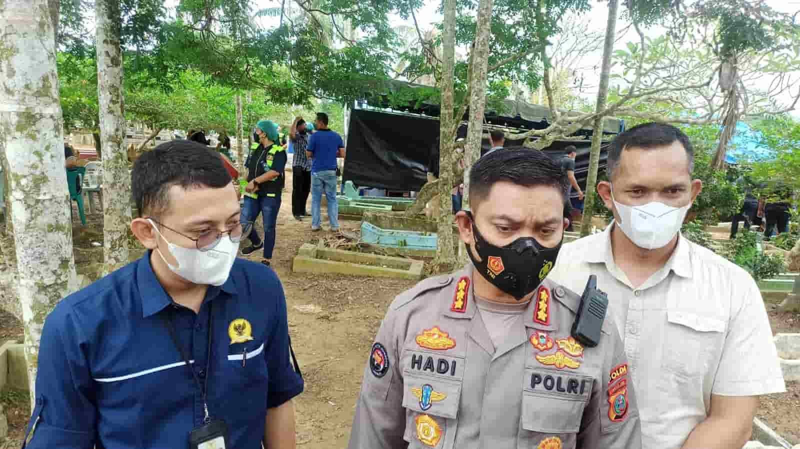 Komnas HAM bersama Kabid Humas Poldasu. Sabtu (12/02/2022). (Foto/Humas).