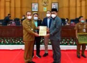 Rapat Paripurna, Ketua DPRD Batu Bara Sampaikan 4 Nota Ranperda