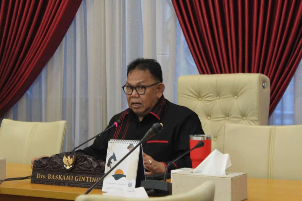 Baskami Ginting. Selasa (15/2/2022). (Foto/Humas).