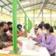 Suasana pasar murah. Kamis (17/2/2022). (Foto/Humas).