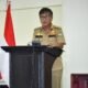 Bupati Nisel saat pidato paparan Ranperda. Senin (21/02/2022). (Foto/Humas).