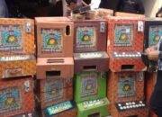Gerebek Kampung Narkoba, Polisi Amankan Puluhan Mesin Judi jackpot dan Sepeda Motor Bodong di Dusun 3 Sei Mencirim