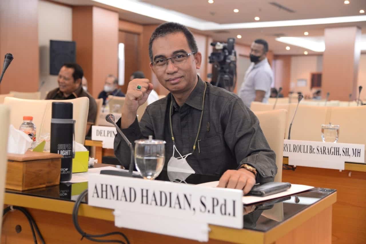 Ahmad Hadian. Rabu (23/2/2022). (Foto/Humas).