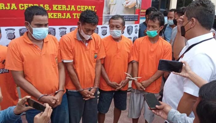 Modus Urusan Bisnis, Tiga Pelaku Penggelapan Mobil Diringkus Polres Batu Bara