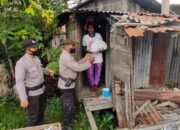 Peduli Duafa dan Fakir Miskin, Polsek Medang Deras Berbagi Sembako