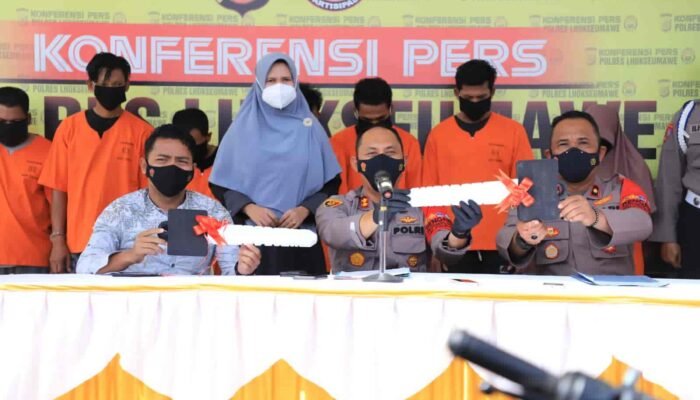 Satreskoba Polres Lhokseumawe Berhasil Bekuk Tiga Tersangka Narkotika