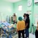 Personel Polres kunjungi Korban terbakar.Jumat (4/3/2022). (Foto/Humas).