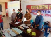 Sat Narkoba Polresta Deli Serdang Gelar Konferensi Pers Operasi Antik Toba 2022
